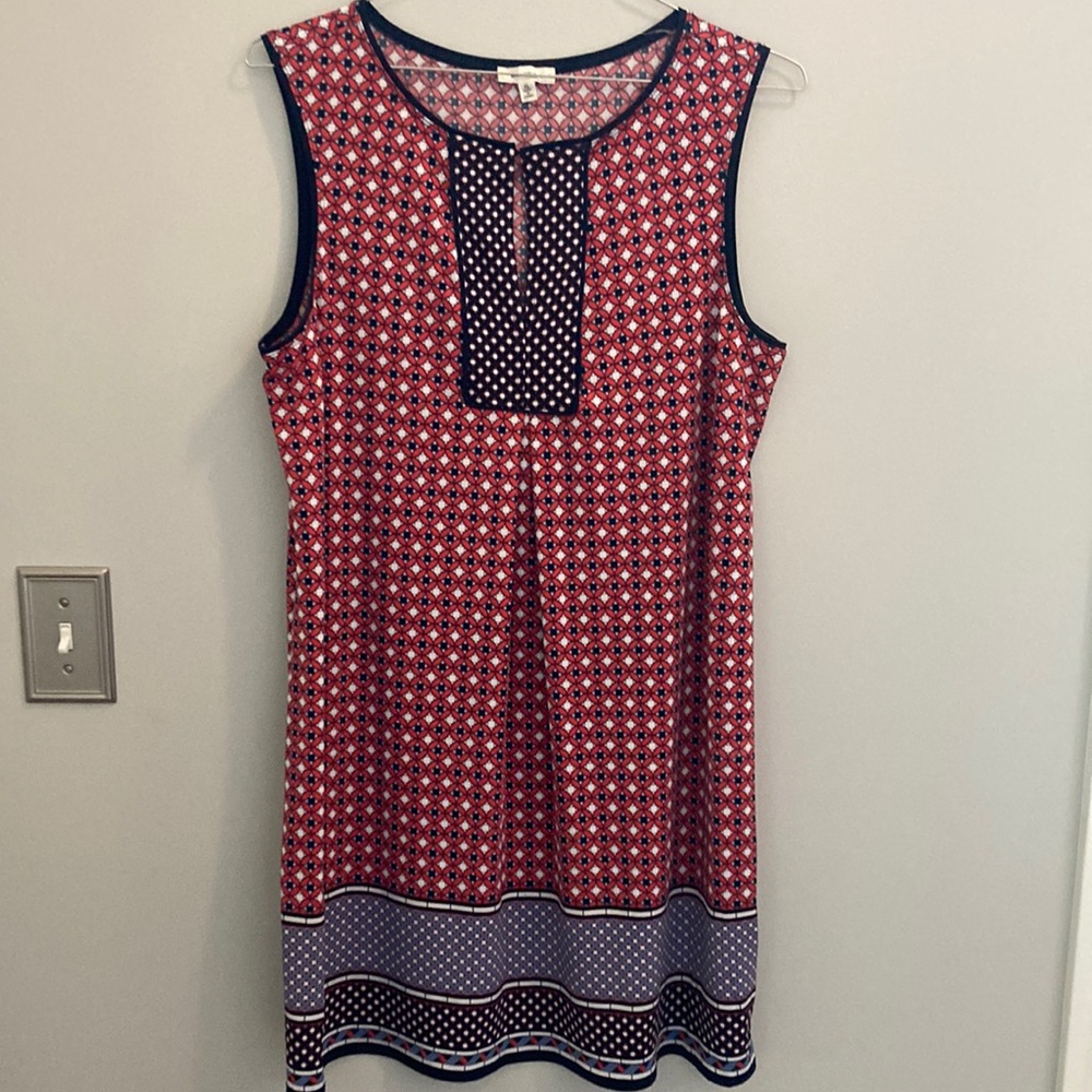Size XL dry fit dress. Cute open detail on front with clasp.  Stretchy nice fit